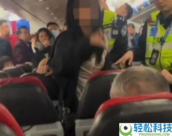 处理不了都别飞了,男子大闹机舱致航班耽搁：要求外航空乘必需讲中文