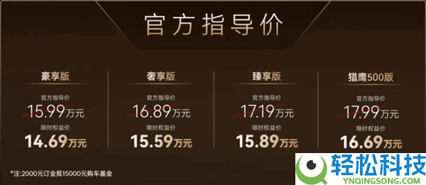 九大全系标配 入门即高配,14.69万起 全新一代瑞虎9一图看懂
