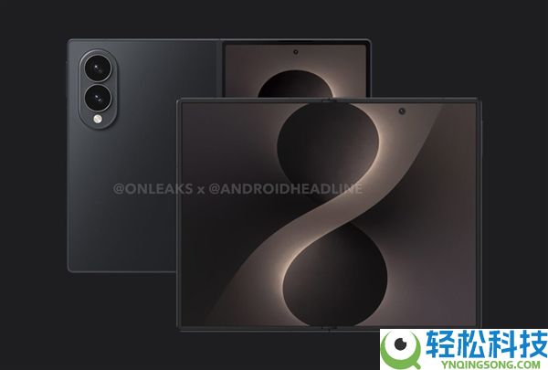 三星首款阔折叠机模表态,睁开接近平板