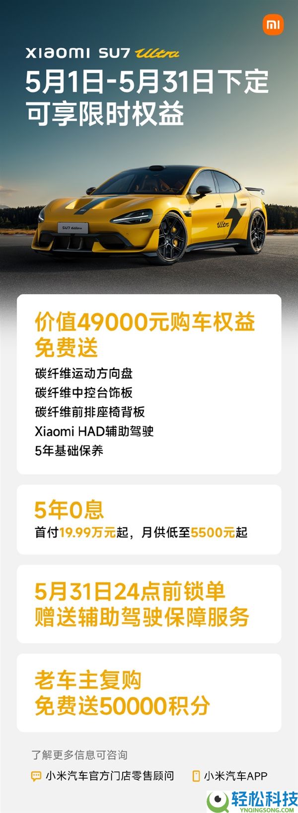 小米汽车发布最新成果单：4月交付量打破30000台,