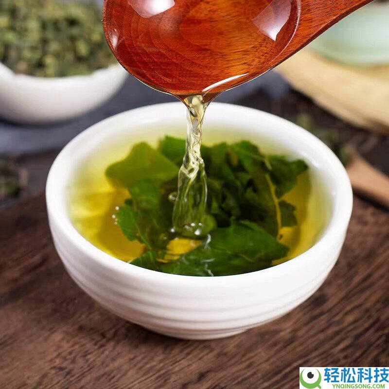 半价大促：轻山悦色霜后桑叶茶250克/罐到手9.9元