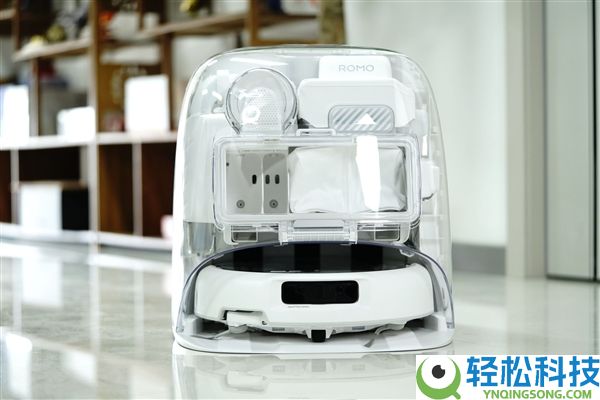 透明美学+无人机避障 大疆ROMO P2扫拖机械人周全评测：始于颜值,陷于智能,忠于实力