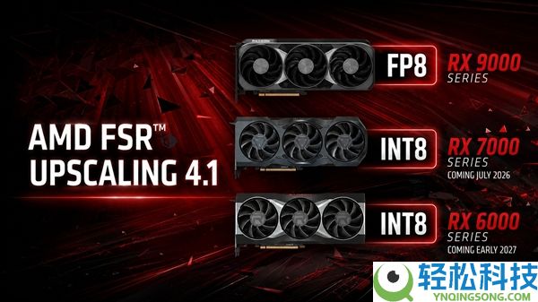 AMD FSR 4.1终究来临RX 7000/6000系列老显卡,但最迟得等来岁初