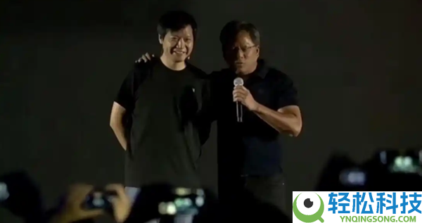 雷军黄仁勋中美晚宴同框组图流出：画面亲热熟络