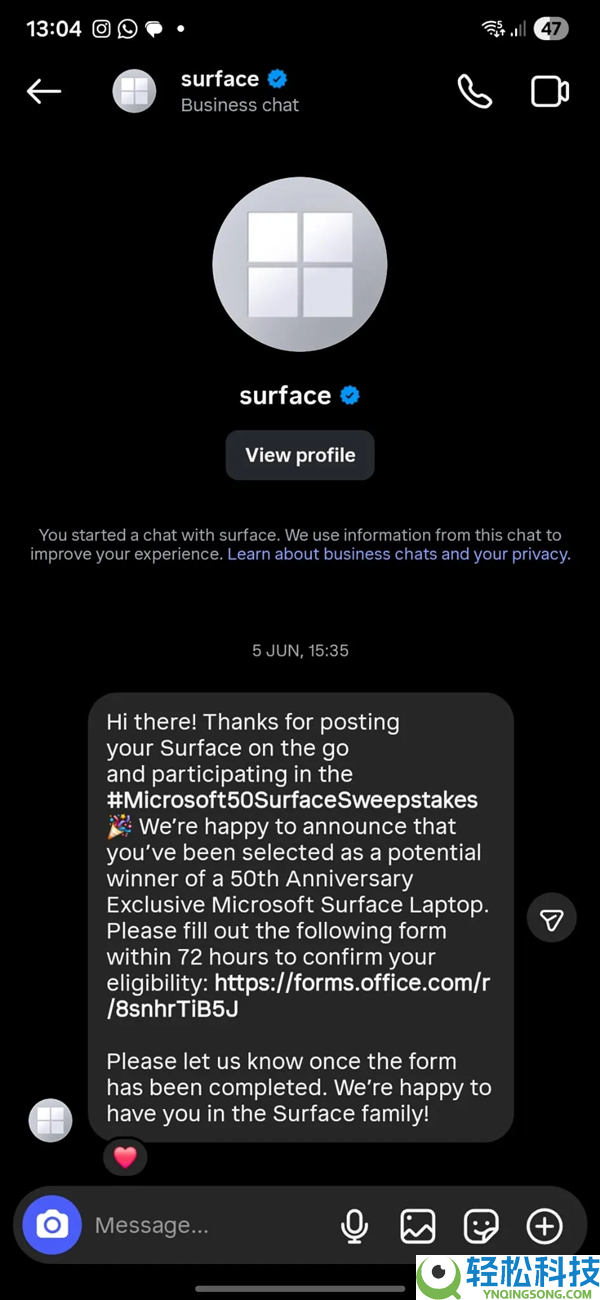 全球限量仅50台,绝版Surface送修 微软却寄回一台通俗款