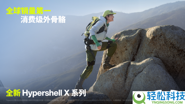 全球外骨骼品类定义者：极壳科技发布全新Hypershell X 系列