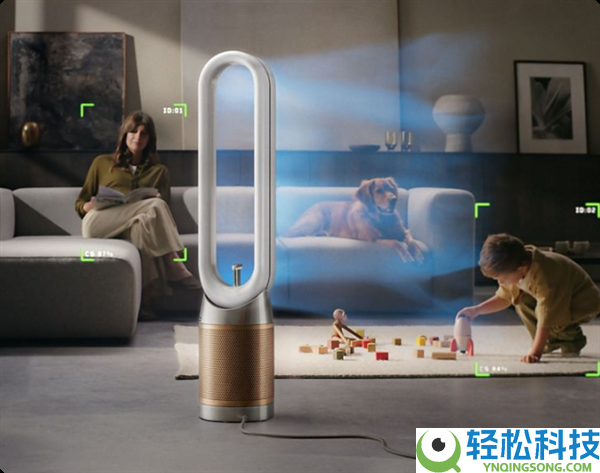 风会追人 戴森AI无叶电扇发布：360度主动随着你吹